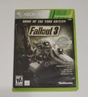 Fallout 3 - Game of the Year Edition, Platinum Hits Working (Xbox 360, 2009) OG