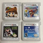 Nintendo 3DS DS 4 Game Bundle Super Mario Bros Luigi’s Mansion Party Pilotwings