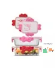 Hello Kitty Fluted Food Storage Containers, Set of 2