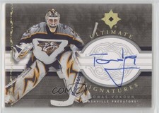 2006-07 Ultimate Collection Ultimate Signatures Tomas Vokoun #US-TV Auto 05u8