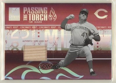 2005 Donruss Elite Passing the Torch Bats 30/150 Tom Seaver #PT-28 HOF 1a3
