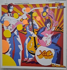 XTC Oranges & Lemons Double Vinyl Album V2581 (1989, UK) EX/EX