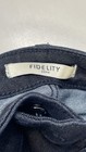 Fidelity Womens High-Rise Bootcut Jeans Dark Blue Size 26 Lily High-Stretch — photo 8