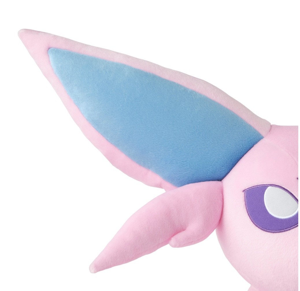 Pokemon Center Online Life Size Lying Down Espeon Jumbo Plush Doll