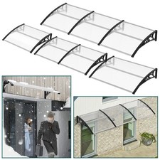Tettoia 120-300 cm per porta d'ingresso tettoia per porta d'ingresso tettoia a spiovente tettoia per porta tettoia