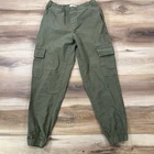 Everlane Cargo Jogger Men S Gorpcore Organic Cotton Linen Relaxed Green Pants