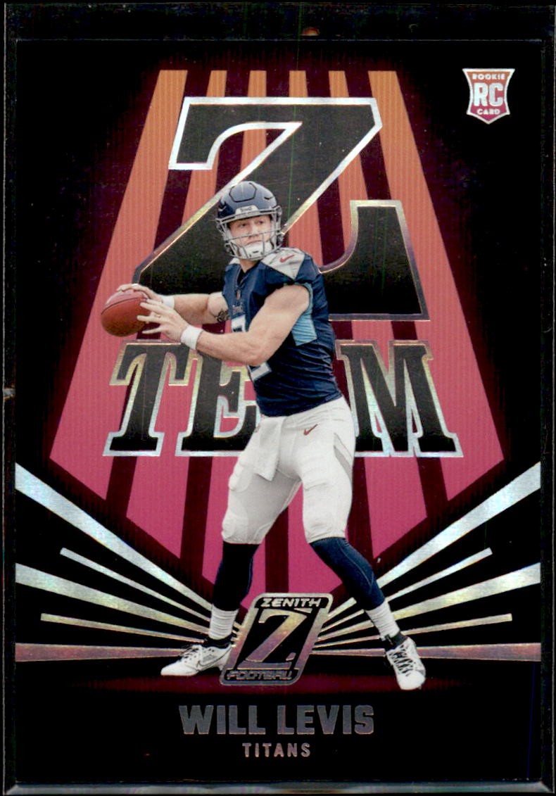 2023 Panini Zenith #24 Will Levis Z-Team