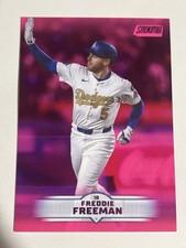 2025 Topps Stadium Club - Freddie Freeman #168 Pink Foil