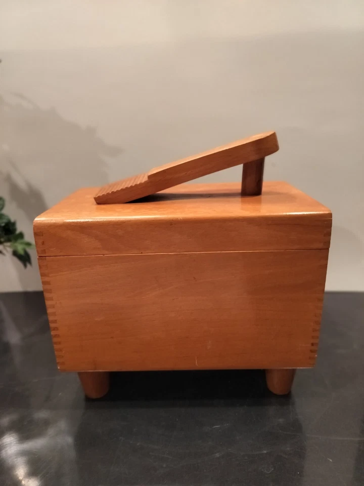 Zapato Valet De Luxe De Madera Esquire DE COLECCIÓN, ¡USADO EN EXCELENTE ESTADO! Foto 4 de 4