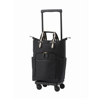 Swany Official Poldo Carry Bag with Seat L21 T2 casters with 4-wheel stoppers BK