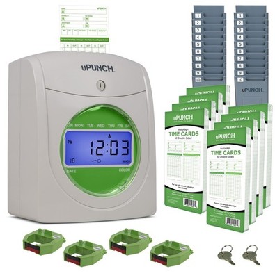 uPunch HN3540 Complete Small Business Start-Up Kit: AutoAlign Time Clock System