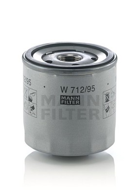 Mann-Filter W 712/95 Engine Oil Filter For Select 13-21 Audi Volkswagen Models