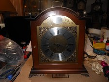 BULOVA Tempus Fugit WESTMINSTER CHIME MANTEL CLOCK Franz Hermle 2 jewel 1983