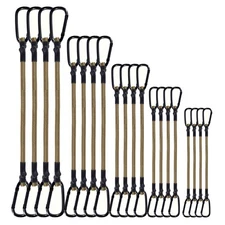 20PK Bungee Cord Tie Down Straps Bungie Cords Assortment Set 18" 24" 32" 40" 48"