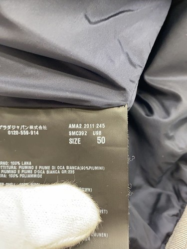 PRADA Down jacket 50 wool NVY SMC392 - Picture 4 of 6