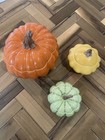 Crate And Barrel Vintage  Fall Collection Of Serving Dishes Set Of 3 — photo 1