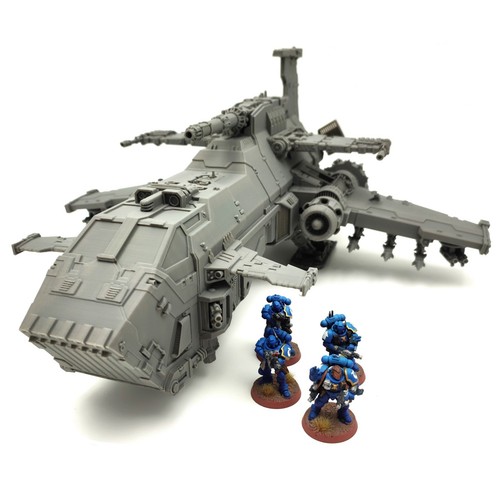 Full Size Thunderhawk Heavy Gunship Proxy Complete Model For Grimdark Wargaming