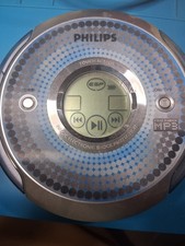 Philips EXP2561 Portable Touch Screen CD MP3 Player Works Tested