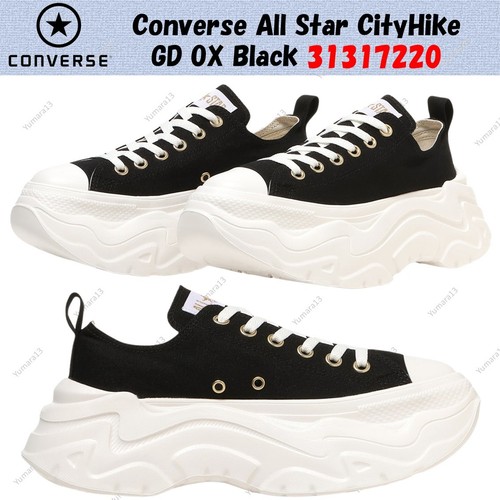 Converse All Star CityHike GD OX Black 31317220 Men's Size - 第 1/10 張圖片