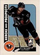 2008-09 ITG Heroes and Prospects #79 T.J. Galiardi - HKY