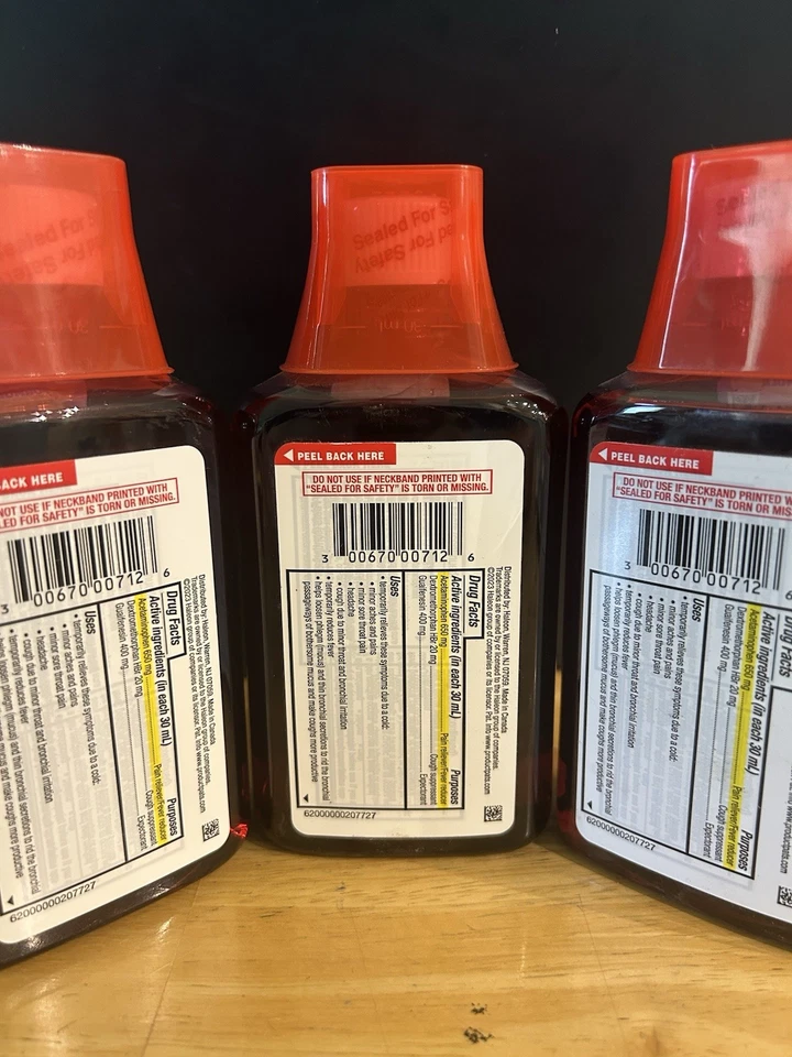 3x Thera Flu Severe Cold + Chest Congestion Berry Flavor 8.3 oz EXP 12/2025 NEW - Image 3 of 4