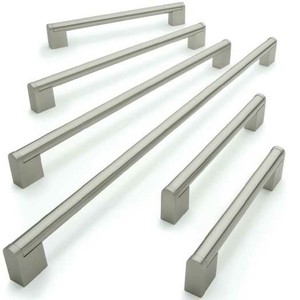 156mm - 476mm Boss Kitchen Cabinet Door Handles Stainless Steel - 14mm