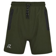 Kids Boys Active PE Summer Shorts Lightweight Zip Pockets Adjustable Waistband