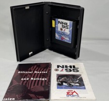 NHL 95 Hockey Sega Genesis Complete With Case