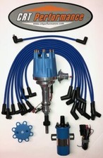 Ford 351w Efi To Carb Conversion Small Hei Distributor Blue 45k Coil Wires