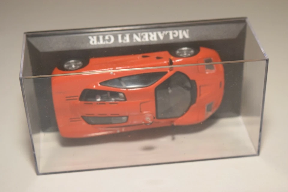 WW 1:43 ALTAYA IXO DEAGOSTINI MCLAREN F1 GTR ARANCIONE COME NUOVO - Immagine 4 di 4