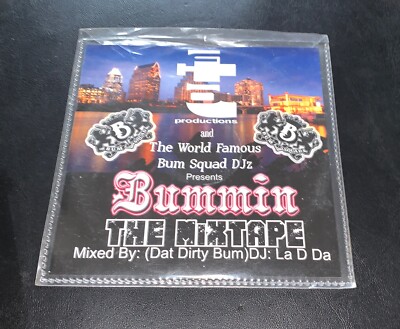 RARE DJ La D Da   Bummin: The Mixtape CD Bum Squad DJ s Gangsta Crunk Trap Rap