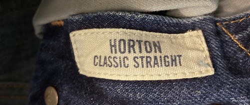 Abercrombie Boys Button Fly Denim Jeans Size 14 Slim Horton Classic Straight - Picture 8 of 11
