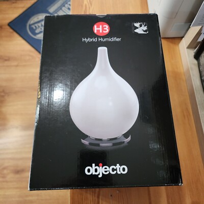 Objecto H3 Hybrid Humidifier - White HM-27 - READ, NEW OPEN BOX
