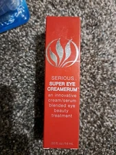 Serious Skincare SUPER EYE CREAMERUM EYE BEAUTY TREATMENT .50 FL OZ