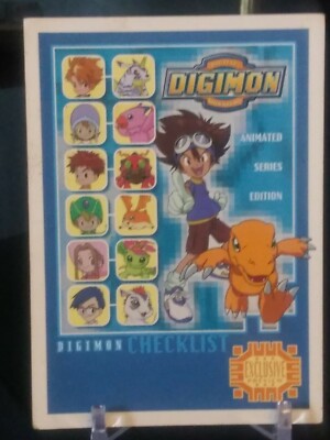 Digimon Card Checklist Exclusive Preview Rare