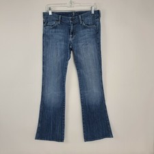 7 For All Mankind The Lexie Petite A Pocket Bootcut Jeans Size 29 Made in USA