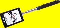 BGS 9302 LED Inspektionsspiegel Mit Licht Teleskopauszug Spiegel 285-870Mm