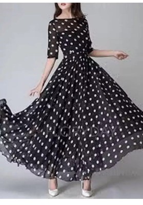 floryday white maxi dress