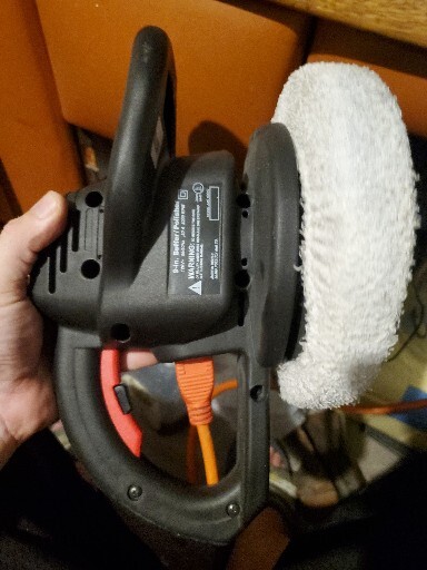 Craftsman 9-inch Buffer Polisher Electric 3000 RPM Sponges Pads Extension Cord 