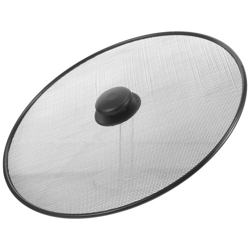Stainless Steels Frying Pan Splatter Guard Kitchen Grease Splatter Screen Oil