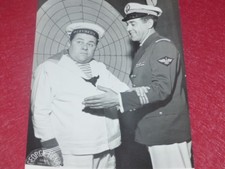 VINTAGE GERMAINE ROGER PHOTO BACKGROUND CHEVALIER DU CIEL LUIS MARIANO F.BLANCHE 1955