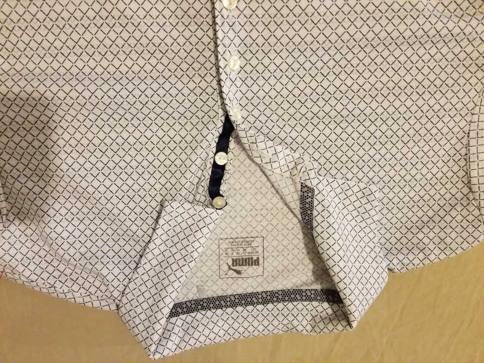 Camisa Polo Mujer PUMA L Grande Gris Gris Atlética Golf Foto 2 de 4