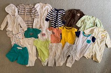 Boys 6 month Clothes Lot summer / fall Sleepers Bodysuits Carters