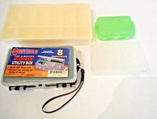 Mixed lot 4 multi-All purpose Craft Storage Utility Containers Mixed sizes