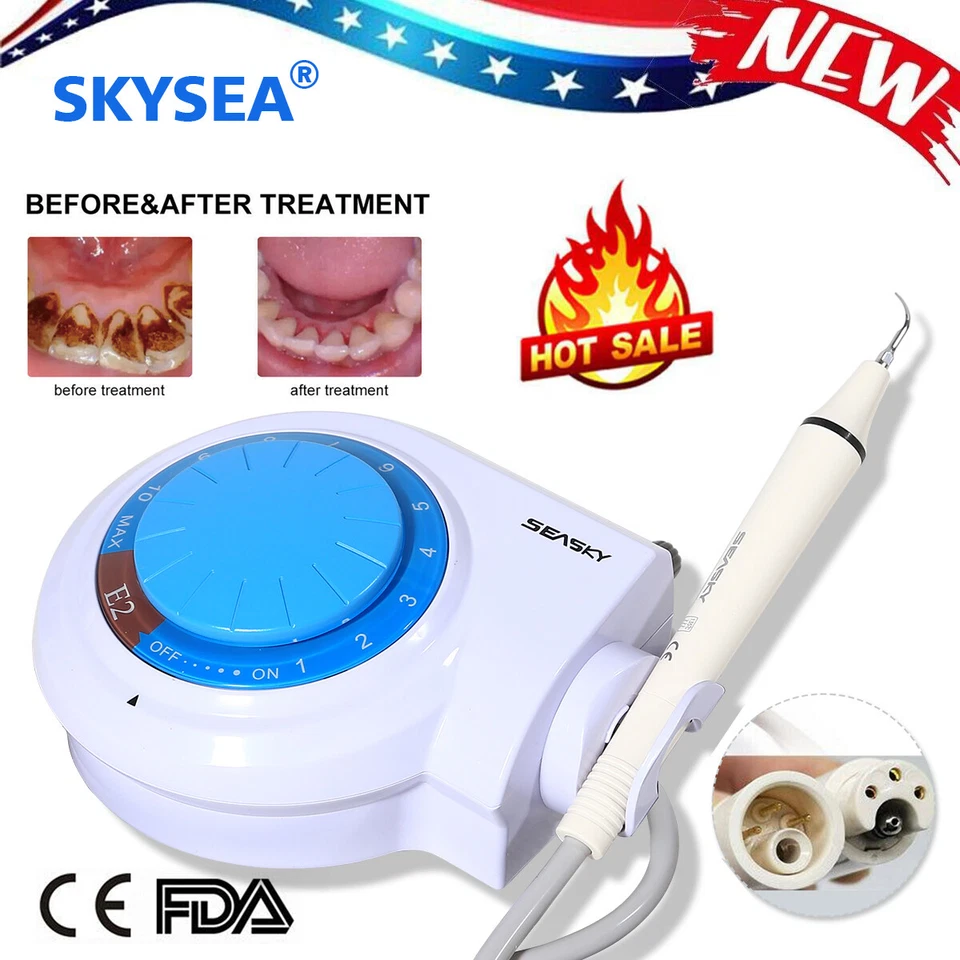 Dental Ultrasonic Endo Piezo Scaler & Pieza de mano 5*Puntas FDA fit Cavitron EMS Foto 3 de 4