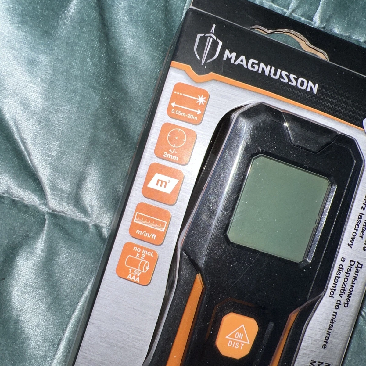 Magnusson IM26 20M Laser Distance Measurer eBay
