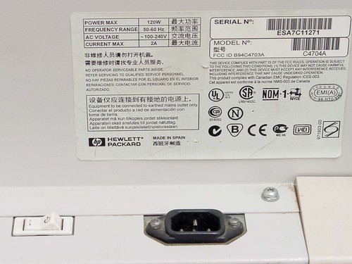 HP C4704A DesignJet 2500cp Color Plotter 600 DPI - Printer w/Error Codes- AS IS - Picture 8 of 10