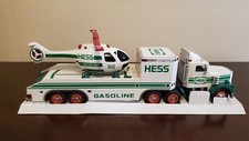 1995 HESS Truck In Box Toy Truck And Helicopter Original Vintage!