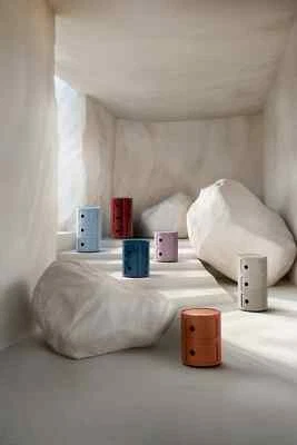 Componibili Kartell – Nuovi Colori, Versione 2/3 Elementi, Design dal 1967