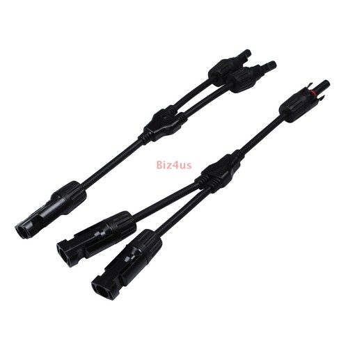 1 par divisor de cable solar impermeable IP67 2Y rama panel solar conector de cable - Imagen 19 de 20